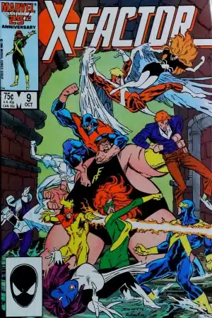 Couverture de X-FACTOR (1986) #9 - par Marc Silvestri - lecubeacomics.com