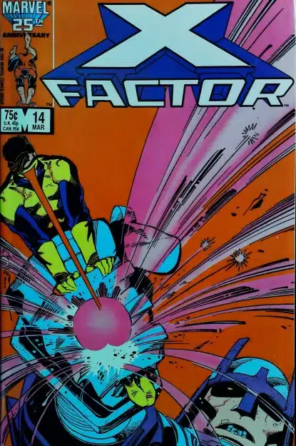 Couverture de X-FACTOR (1986) #14 - par Walter Simonson - lecubeacomics.com