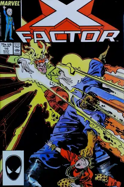 Couverture de X-FACTOR (1986) #16 - par Walter Simonson - lecubeacomics.com