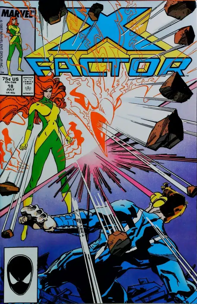 X-Factor #18, vue de l'exemplaire