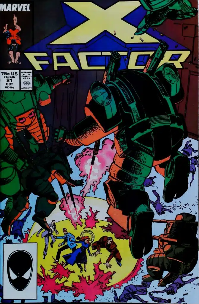 X-Factor #21, vue de l'exemplaire