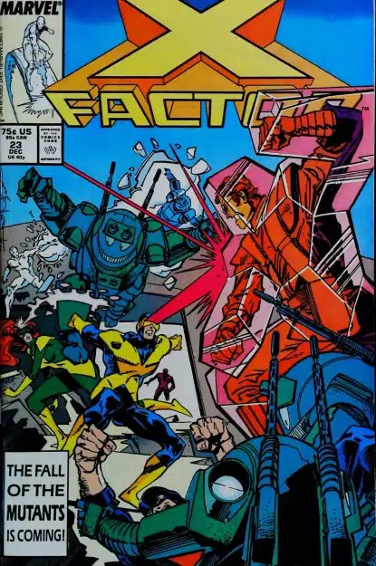 Couverture de X-FACTOR (1986) #23 - par Walter Simonson - lecubeacomics.com