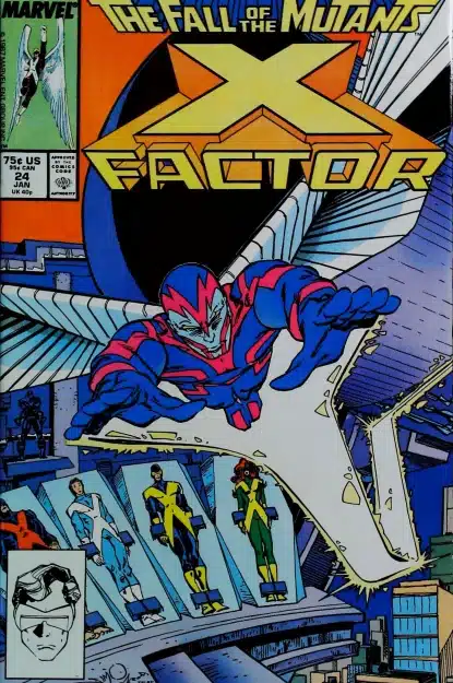 Couverture de X-FACTOR (1986) #24 - par Walter Simonson - lecubeacomics.com