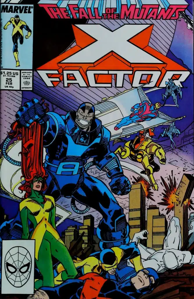 X-Factor #25, vue de l'exemplaire