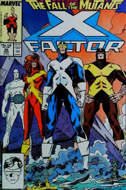 Couverture de X-FACTOR (1986) #26 - par Walter Simonson - lecubeacomics.com