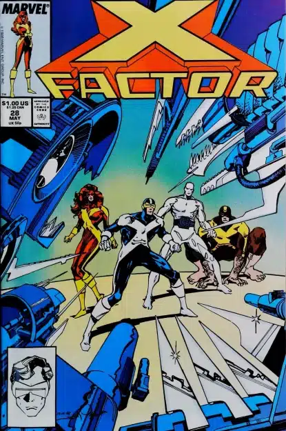 Couverture de X-FACTOR (1986) #28 - par Walter Simonson - lecubeacomics.com