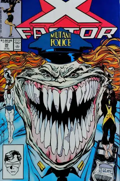 Couverture de X-FACTOR (1986) #30 - par Walter Simonson - lecubeacomics.com