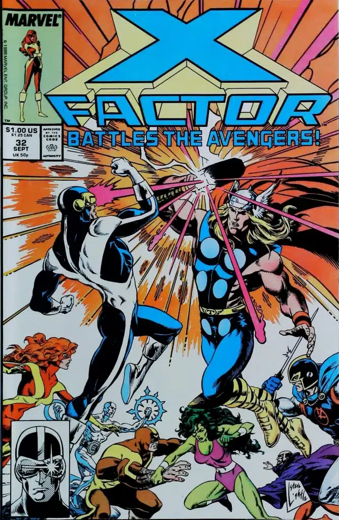 X-Factor #32, vue de l'exemplaire