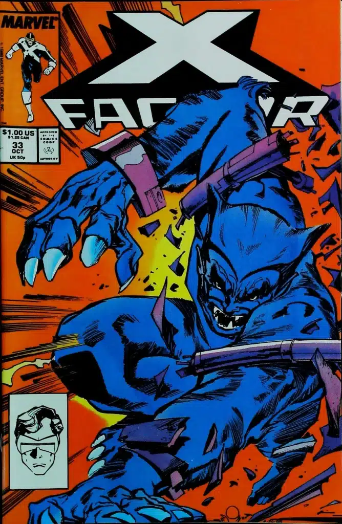 X-Factor #33, vue de l'exemplaire
