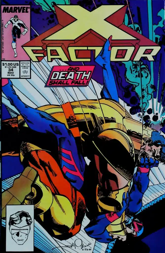 X-Factor #34, vue de l'exemplaire