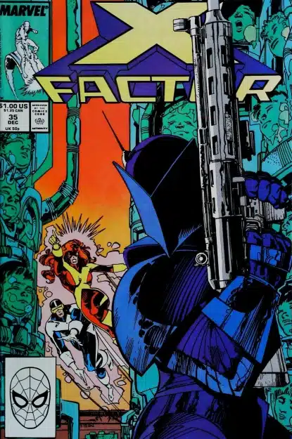 Couverture de X-FACTOR (1986) #35 - par Walter Simonson - lecubeacomics.com