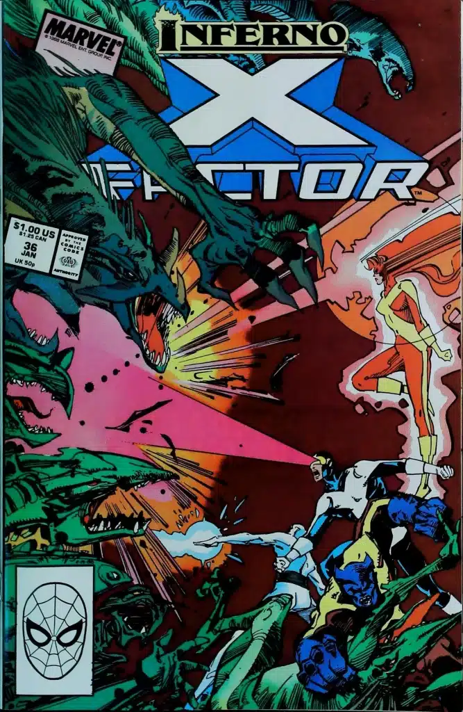 X-Factor #36, vue de l'exemplaire