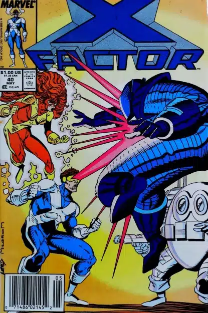 Couverture de X-FACTOR (1986) #40 - par Rob Liefeld - lecubeacomics.com