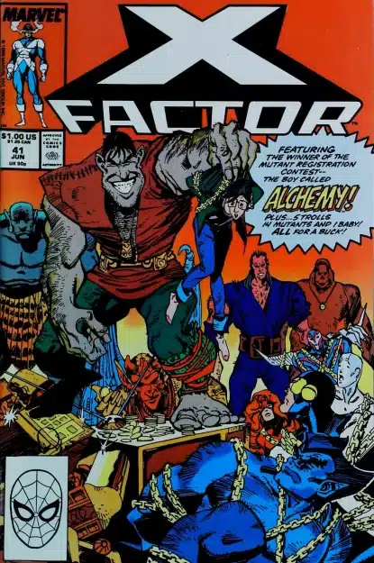 Couverture de X-FACTOR (1986) #41 - par Walter Simonson - lecubeacomics.com