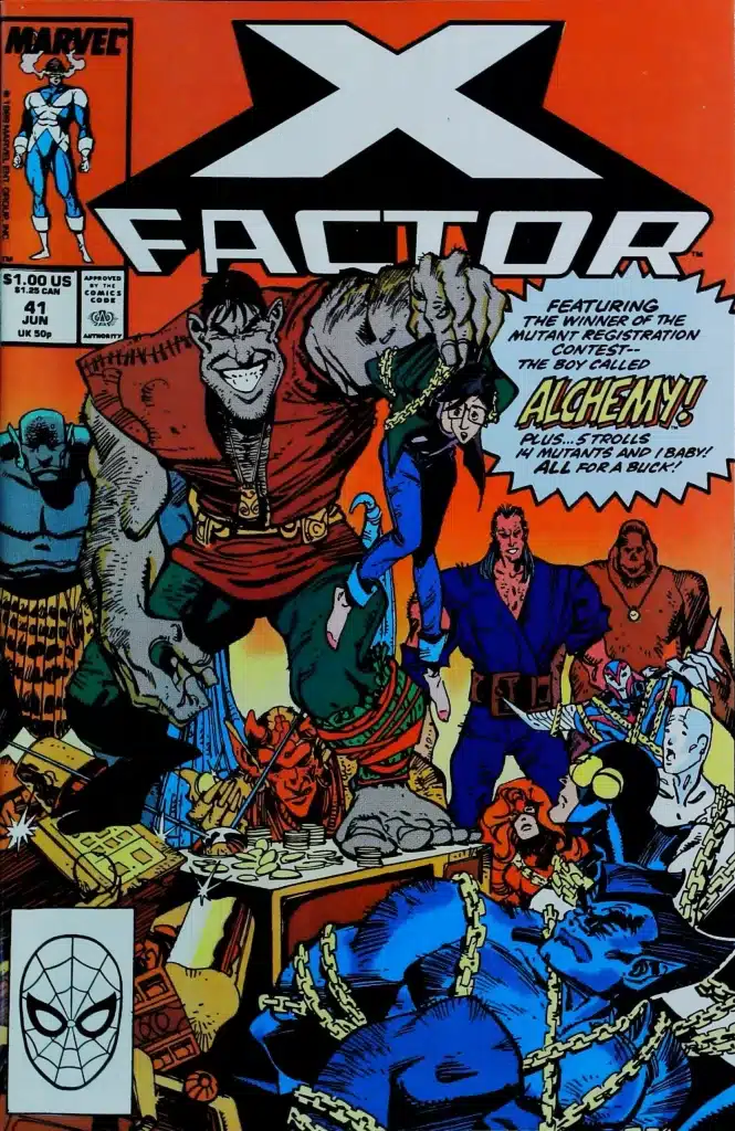 X-Factor #41, vue de l'exemplaire