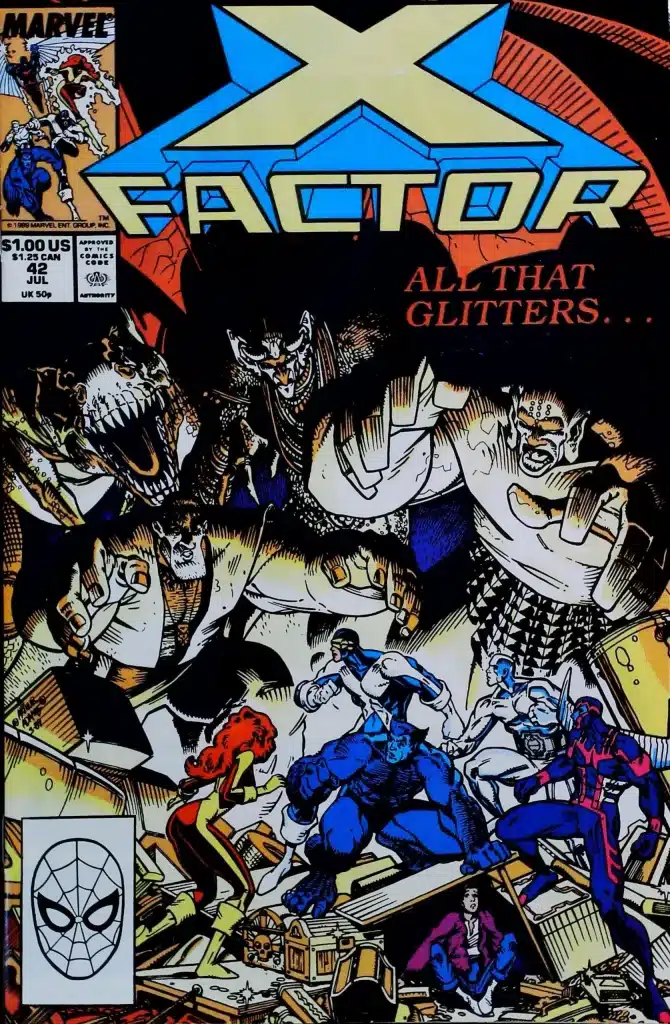 X-Factor #42, vue de l'exemplaire