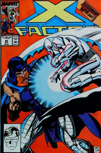Couverture de X-FACTOR (1986) #45 - par Paul Smith - lecubeacomics.com