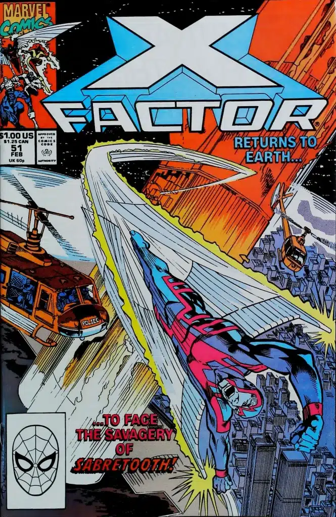 X-Factor #51, vue de l'exemplaire