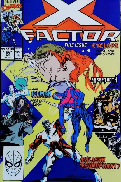 Couverture de X-FACTOR (1986) #53 - par Terry Shoemaker - lecubeacomics.com