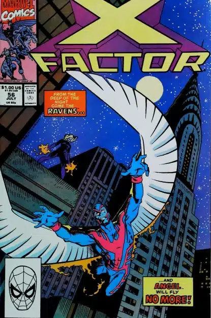 Couverture de X-FACTOR (1986) #56 - par Steve Carr - lecubeacomics.com