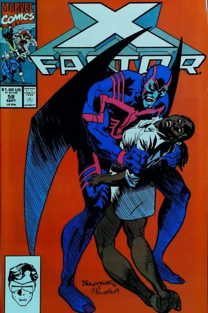Couverture de X-FACTOR (1986) #58 - par Jon Bogdanove - lecubeacomics.com