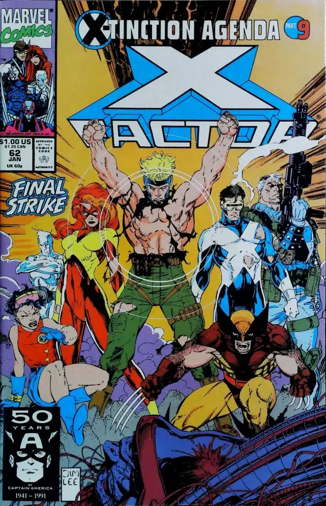X-Factor #62, vue de l'exemplaire