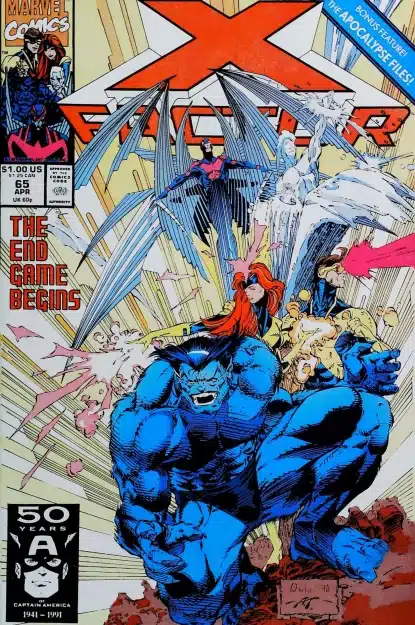 Couverture de X-FACTOR (1986) #65 - par Whilce Portacio - lecubeacomics.com