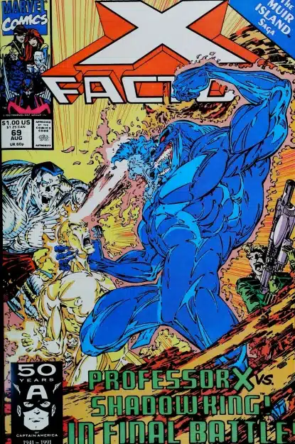 Couverture de X-FACTOR (1986) #69 - par Whilce Portacio - lecubeacomics.com