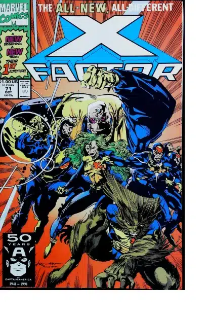 Couverture de X-FACTOR (1986) #71 - par Larry Stroman - lecubeacomics.com