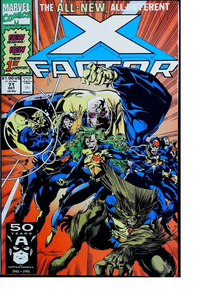 X-Factor #71, vue de l'exemplaire