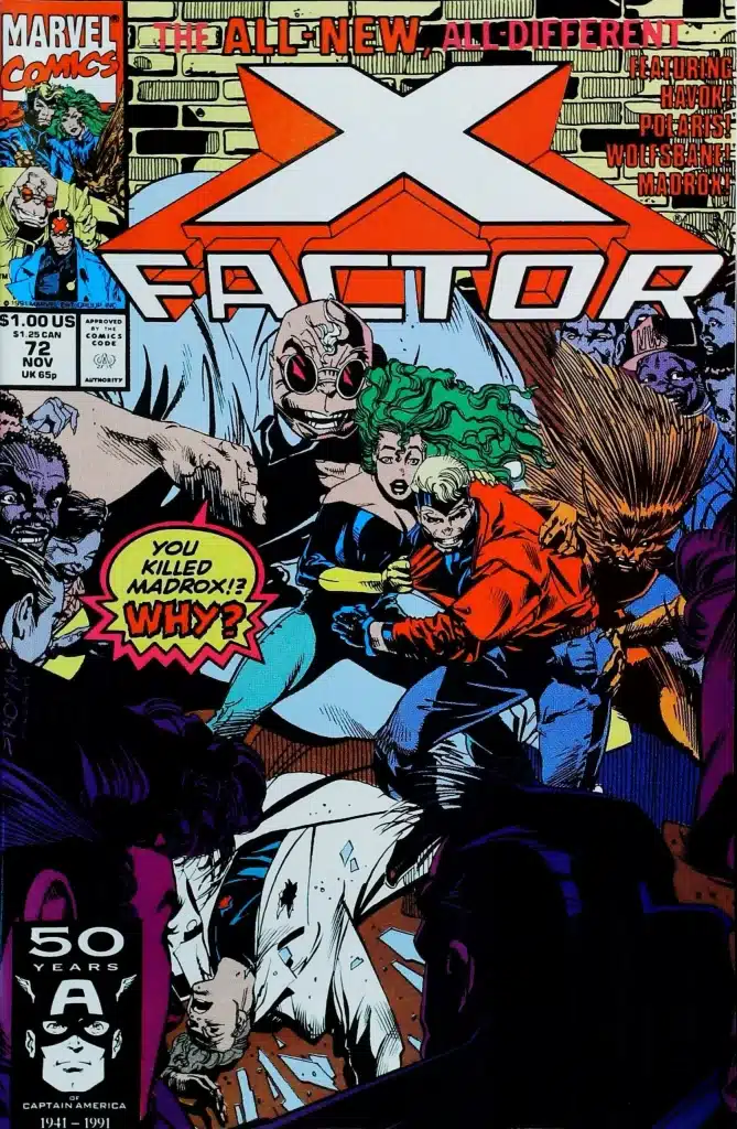 X-Factor #72, vue de l'exemplaire