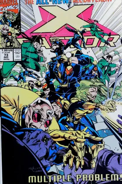 Couverture de X-FACTOR (1986) #73 - par Larry Stroman - lecubeacomics.com