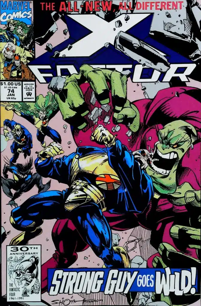 X-Factor #74, vue de l'exemplaire