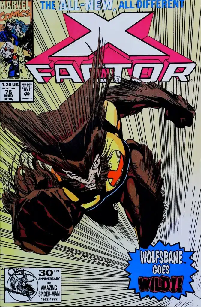 X-Factor #76, vue de l'exemplaire
