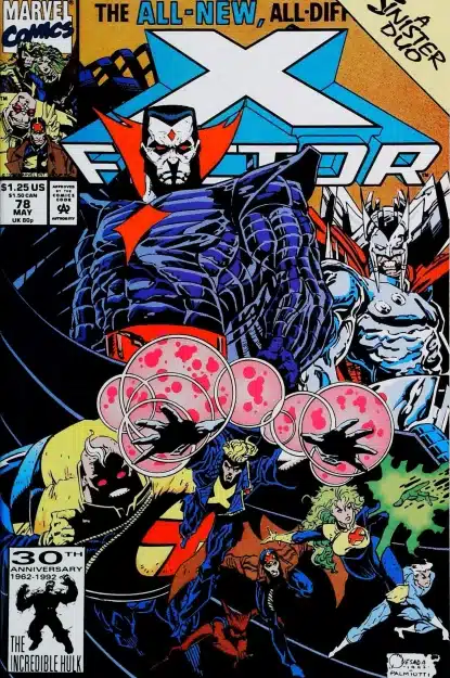 Couverture de X-FACTOR (1986) #78 - par Joe Quesada - lecubeacomics.com