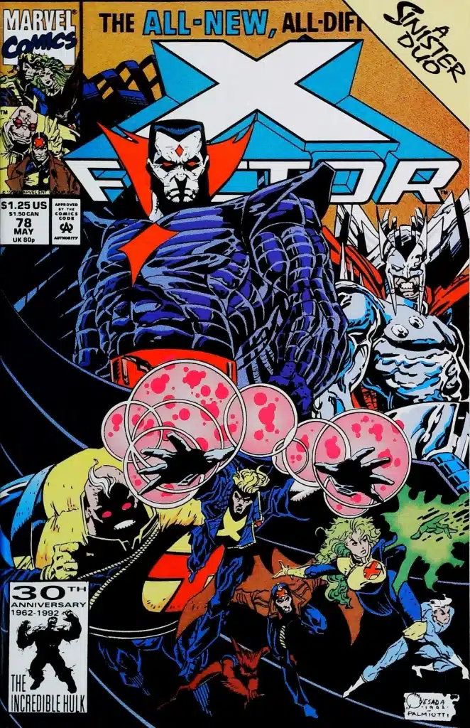 X-Factor #78, vue de l'exemplaire