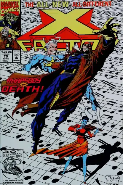 Couverture de X-FACTOR (1986) #79 - par Joe Quesada - lecubeacomics.com