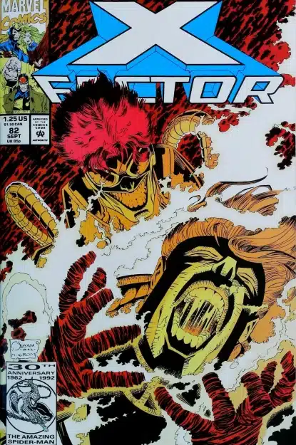 Couverture de X-FACTOR (1986) #82 - par Joe Quesada - lecubeacomics.com