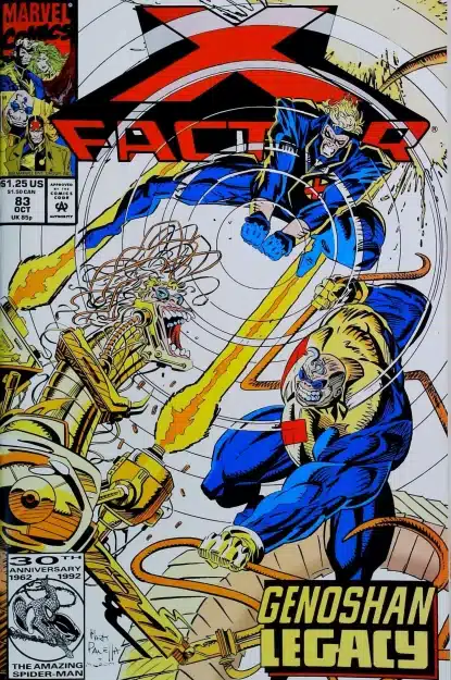 Couverture de X-FACTOR (1986) #83 - par Mark Pacella - lecubeacomics.com