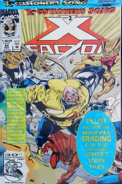 Couverture de X-FACTOR (1986) #84 - par Larry Stroman - lecubeacomics.com