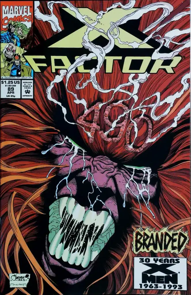 X-Factor #89, vue de l'exemplaire