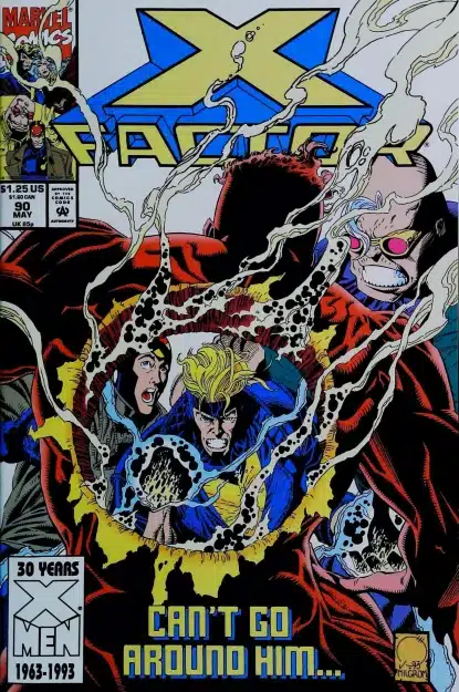 Couverture de X-FACTOR (1986) #90 - par Joe Quesada - lecubeacomics.com
