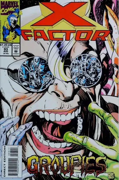 Couverture de X-FACTOR (1986) #93 - par Paul Smith - lecubeacomics.com