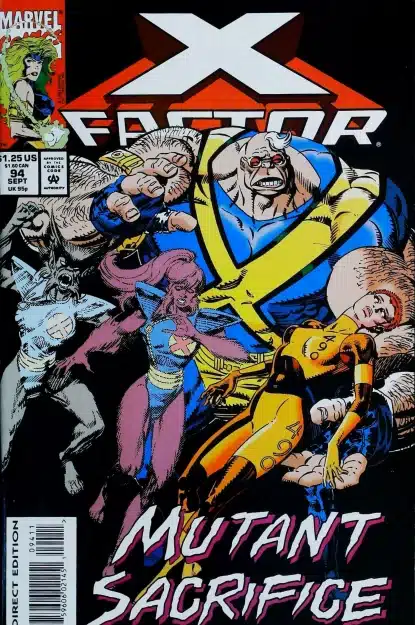 Couverture de X-FACTOR (1986) #94 - par Paul Ryan - lecubeacomics.com