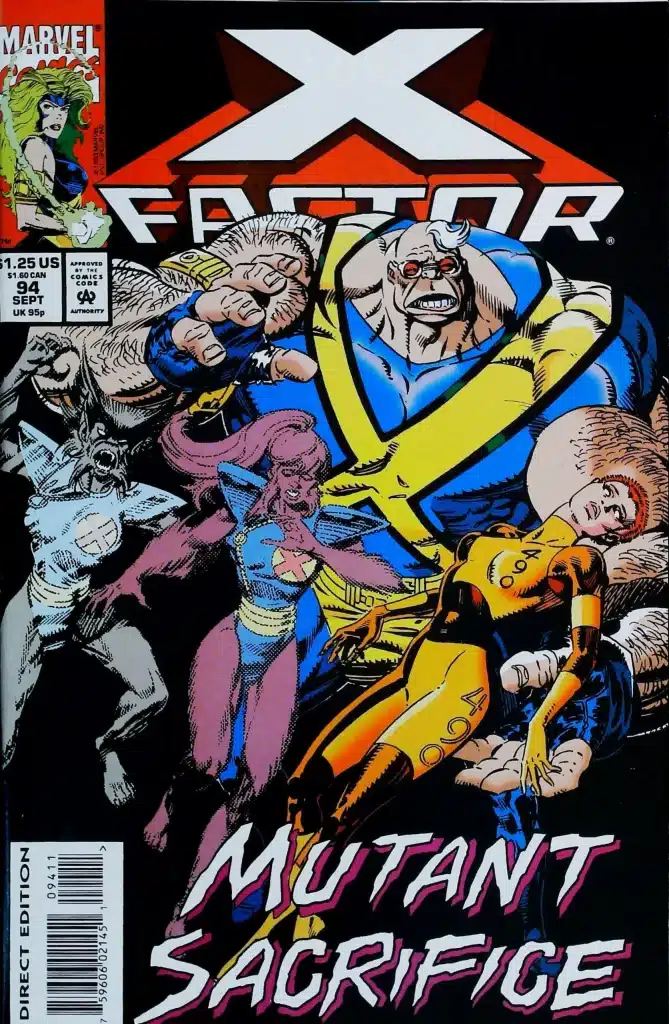 X-Factor #94, vue de l'exemplaire