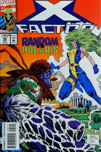 Couverture de X-FACTOR (1986) #95 - par Greg Luzniak - lecubeacomics.com