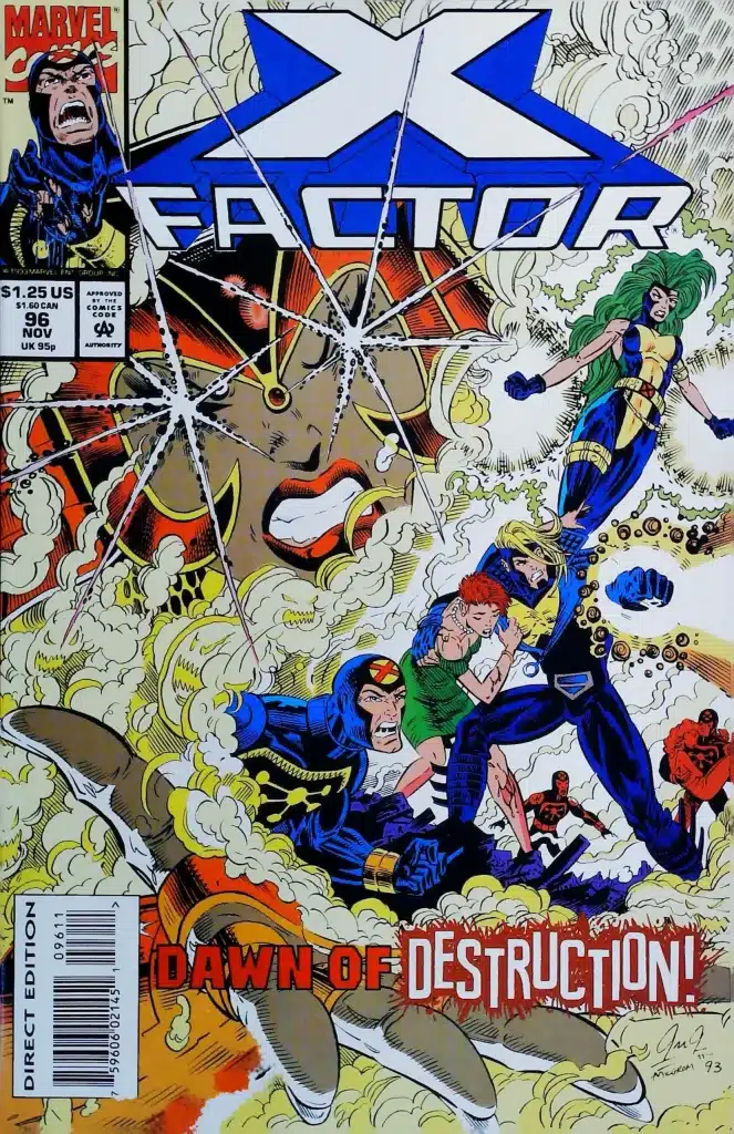 X-Factor #96, vue de l'exemplaire