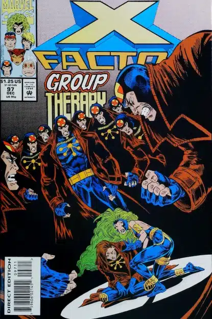 Couverture de X-FACTOR (1986) #97 - par Jan Duursema - lecubeacomics.com