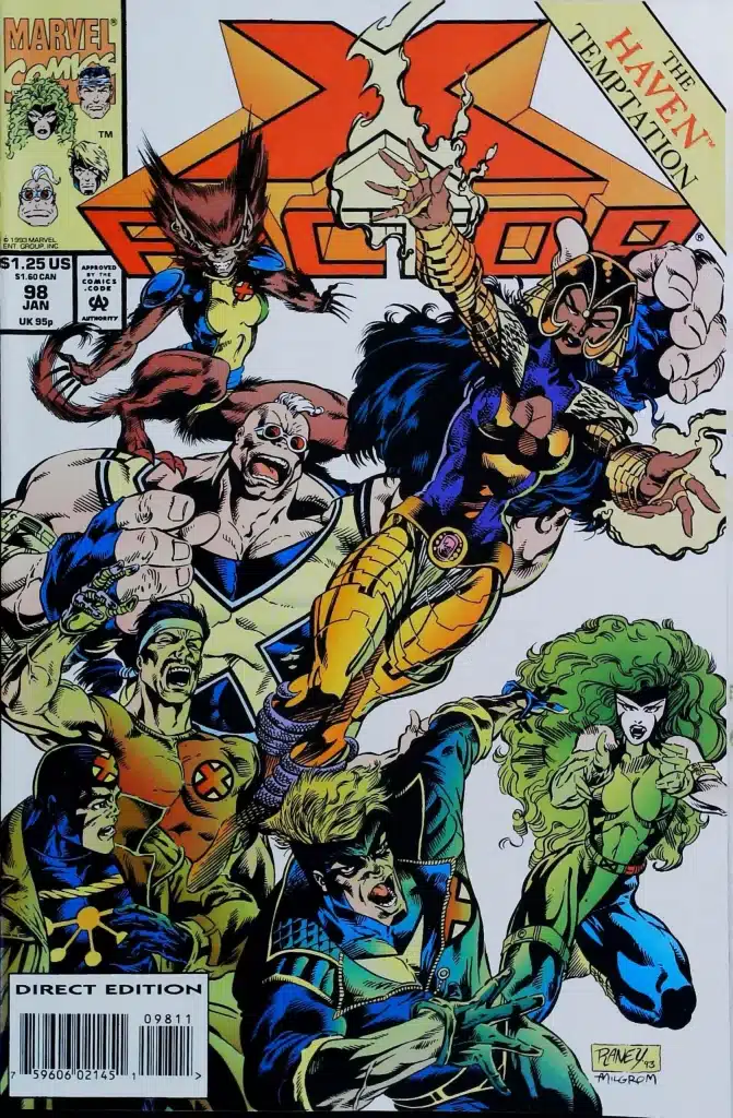 X-Factor #98, vue de l'exemplaire