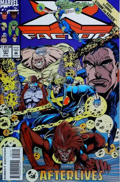 Couverture de X-FACTOR (1986) #101 - par Jan Duursema - lecubeacomics.com